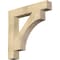 Ekena Millwork Westlake Block Rough Sawn Bracket, Douglas Fir, 6"W x 38"D x 38"H BKT06X38X38WTL05RDF - alternate 1